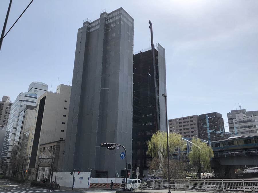 プレサンスホテル横浜桜木町（2019年3月の様子）