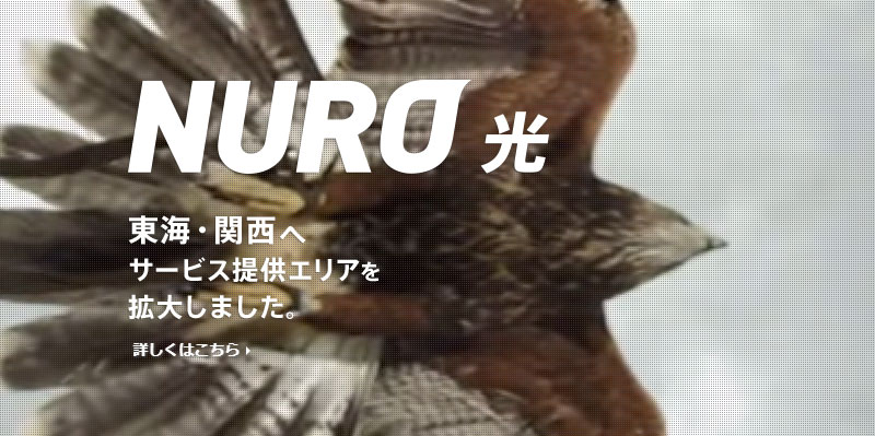 NURO光の公式サイトアイキャッチ画像