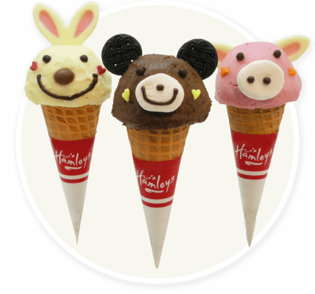 ハムリーズカフェのメニュー例