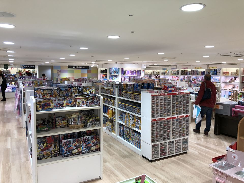 横浜高島屋&Fにあるおもちゃ売り場