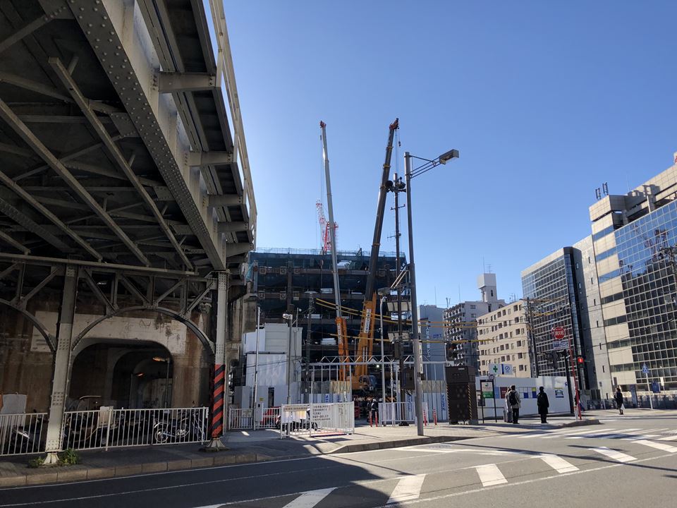 （仮称）真澄寺横浜別院新築工事の様子