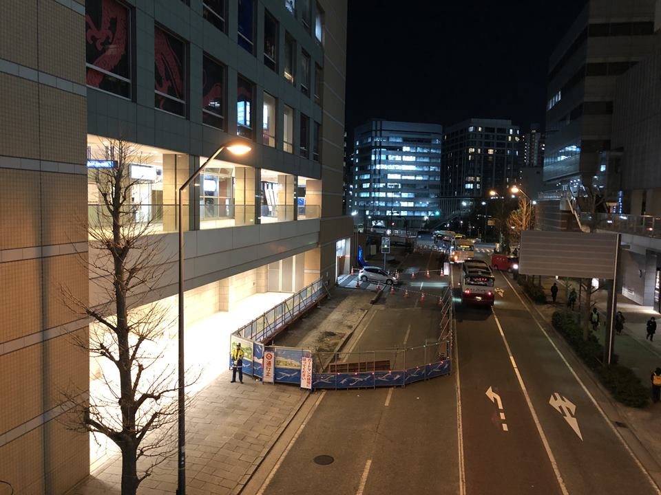 (仮称)大岡川横断人道橋の建設工事に伴う看板
