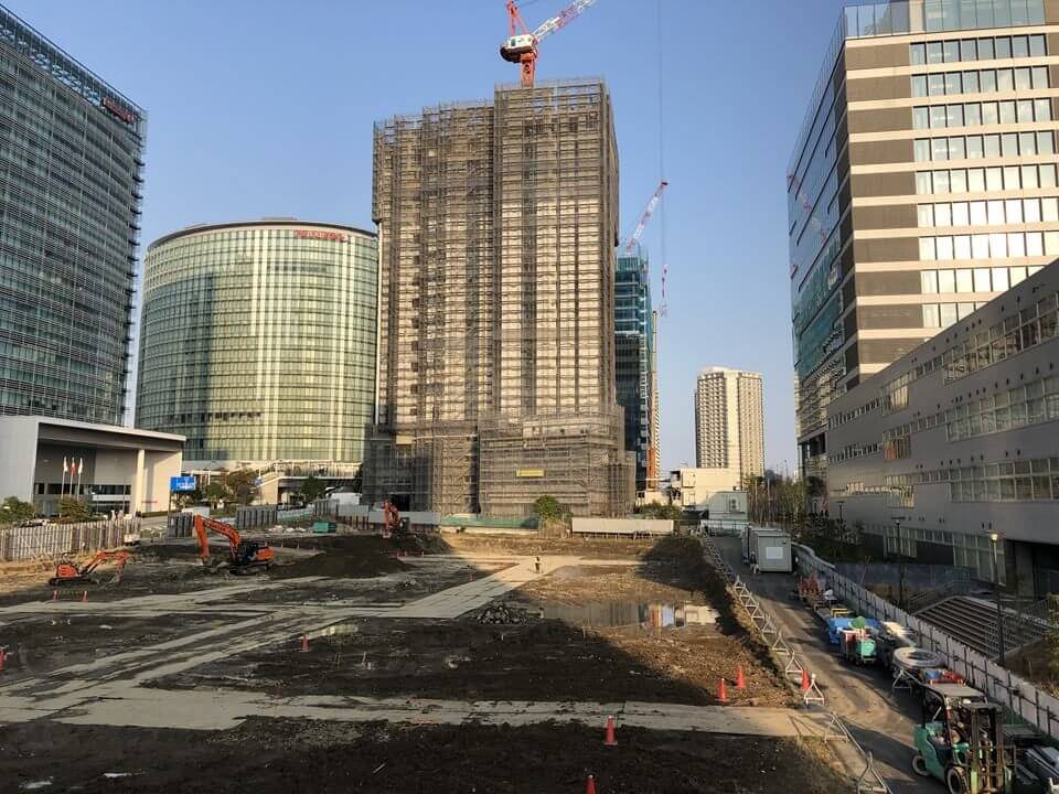 横濱ゲートタワープロジェクトの建設現場写真
