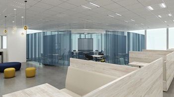 村田製作所「みなとみらいイノベーションセンター」のオフィスイメージ
