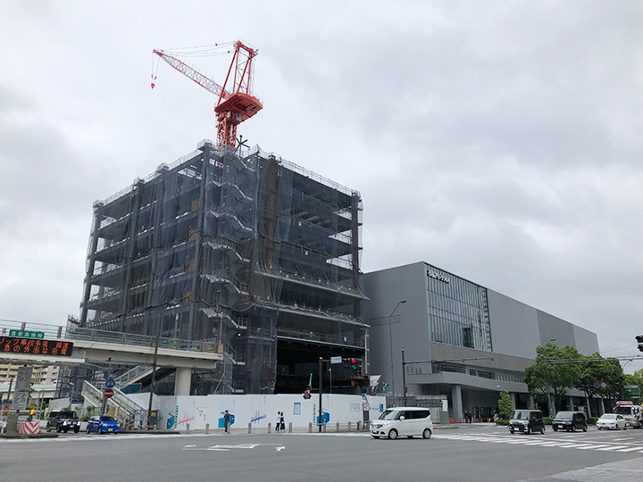 首都高速道路株式会社神奈川局新社屋新築工事の建設写真