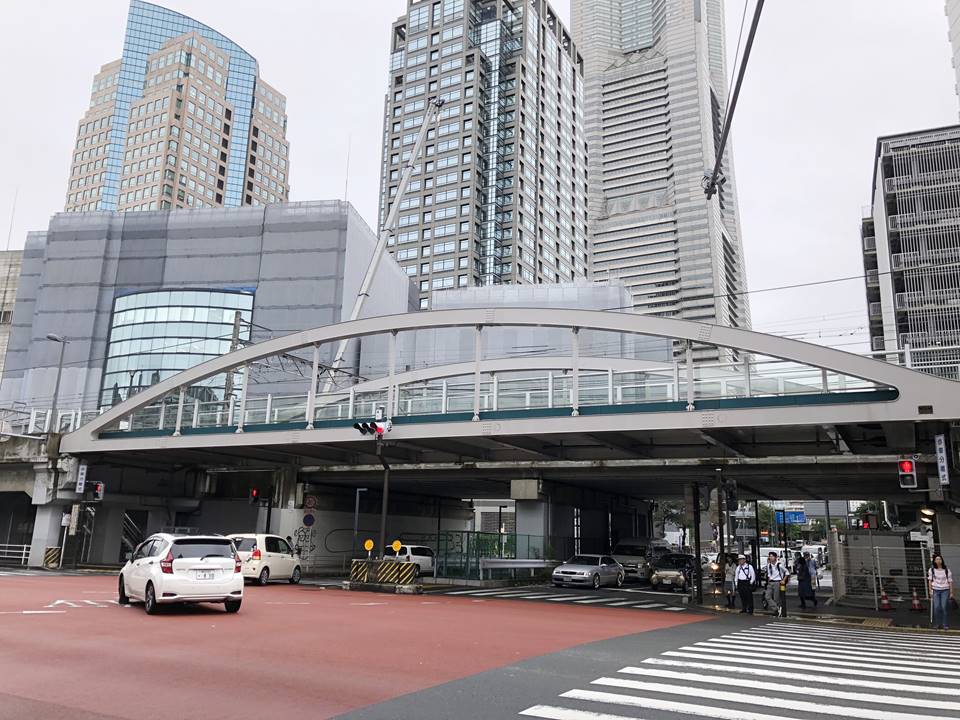 2019年7月16日から供用開始した東横線跡地の写真