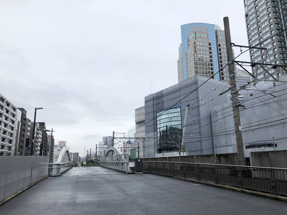 2019年7月16日から供用開始した東横線跡地の写真