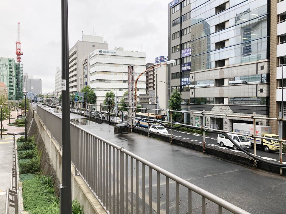 2019年7月16日から供用開始した東横線跡地の写真