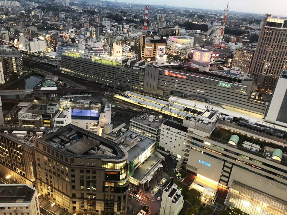 そごう横浜店屋上から見える景色写真