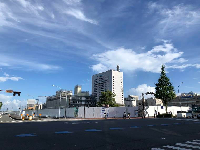 横浜地方合同庁舎(仮称) 整備事業の様子