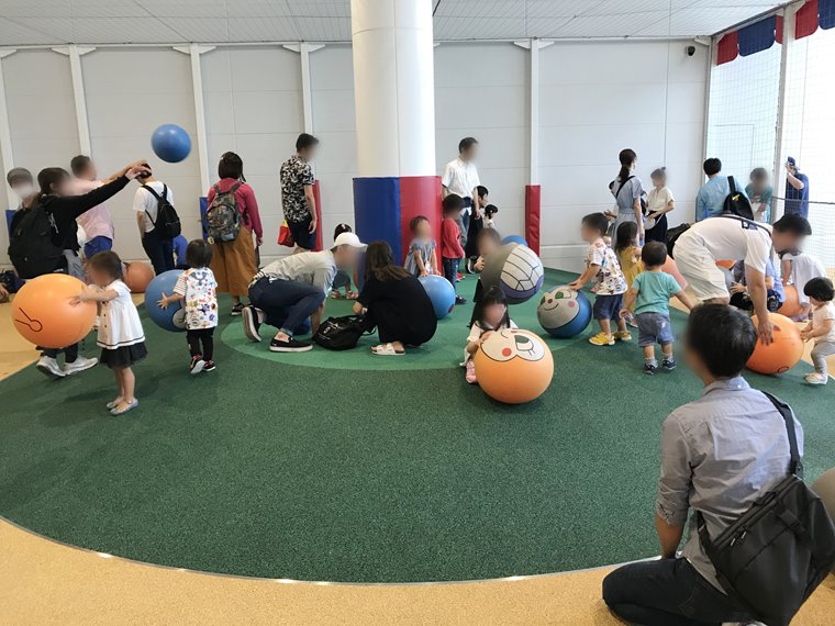 横浜アンパンマンこどもミュージアムのボールパーク写真