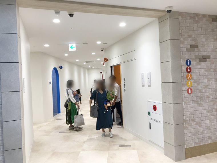 横浜アンパンマンこどもミュージアムのトイレやオムツ交換・授乳設備
