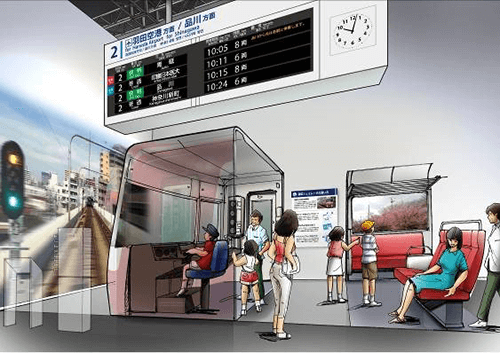 みなとみらいの京急グループ本社ビル1Fにできる「京急ミュージアム」の展示内容:鉄道シミュレーションのイメージ写真