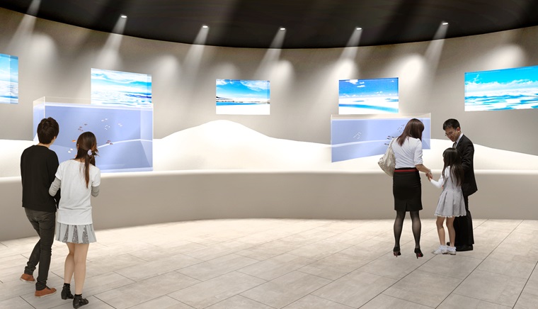 川崎ルフロンにできる「mizoo(ミズー)川崎水族館」の南米ゾーンイメージ