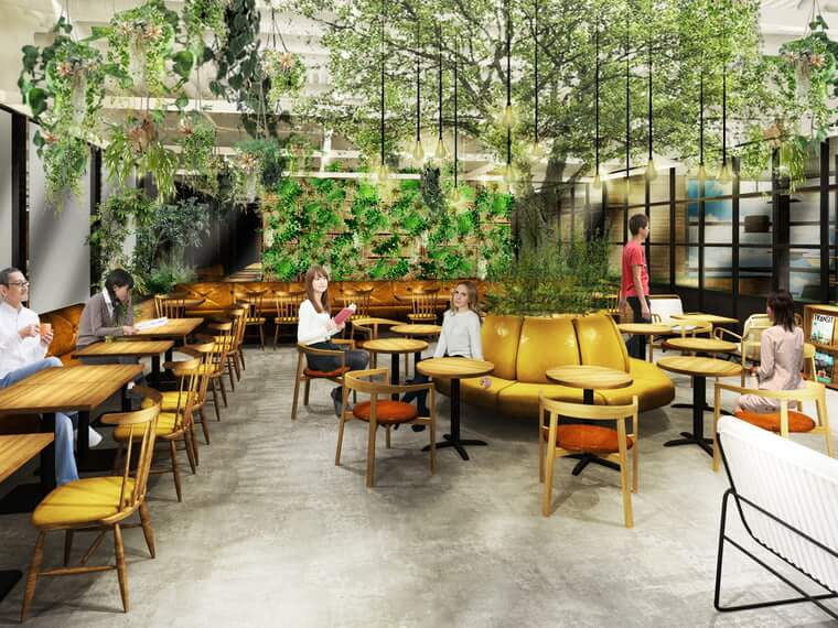川崎駅前商業施設「ルフロン川崎」にできるカワスイ水族館の「カワスイ 9階 カフェ(仮)」