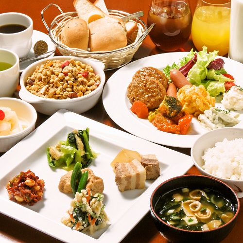 JR東日本ホテルメッツ横浜の朝食会場ビストロカツキの朝食イメージ