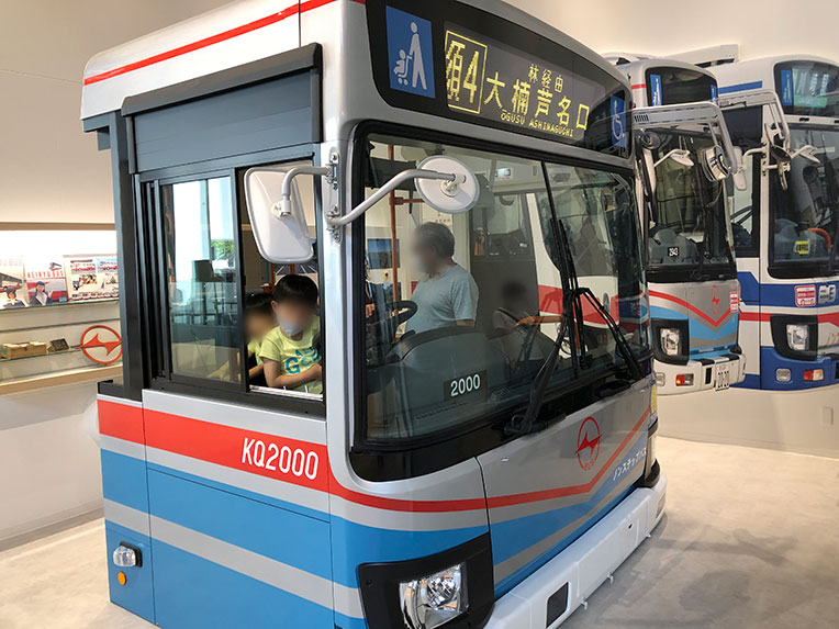 京急ミュージアムのバスネットワーク写真