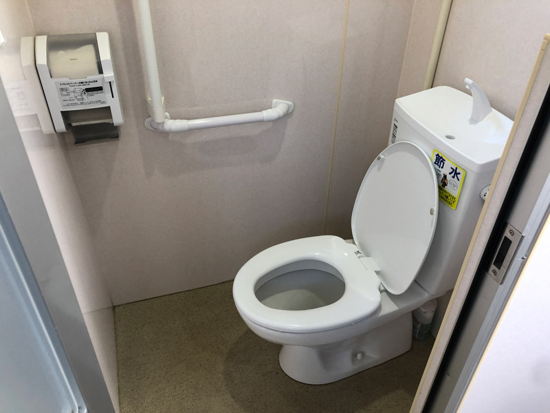 木下大サーカス横浜公演2021のトイレ写真