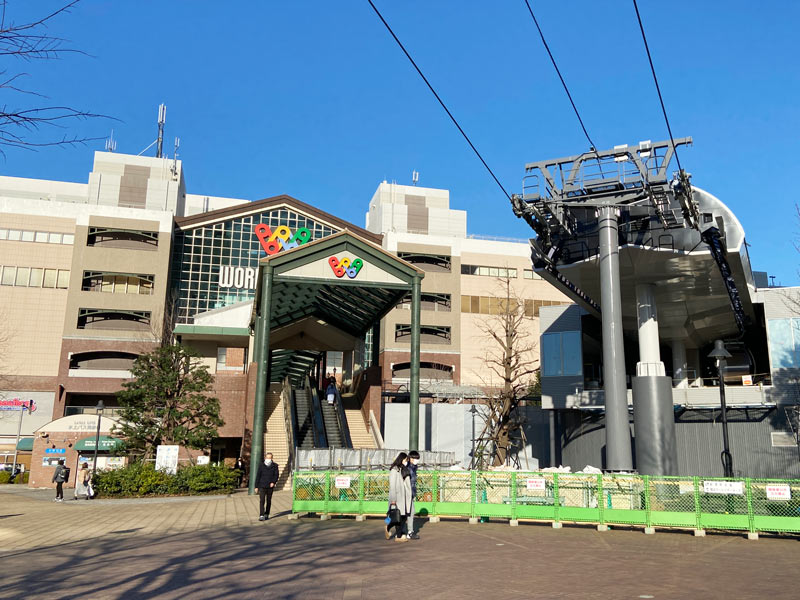 みなとみらいに誕生するロープウェー「横浜エアーキャビン」の駅舎写真