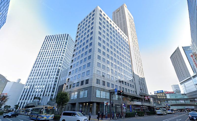 横浜駅西口マイナンバーカード特設センターが入る、横浜ファーストビルの外観写真