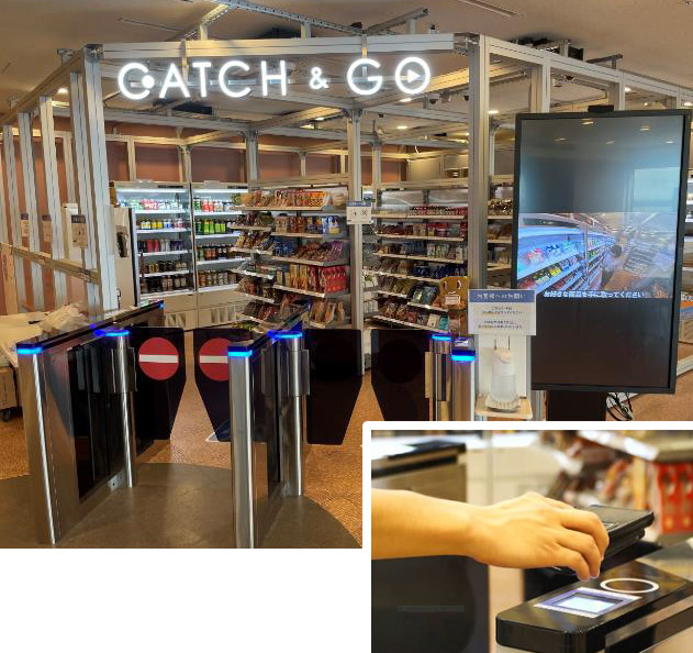 ウォークスルー型店舗CATCH&GOのイメージ画像