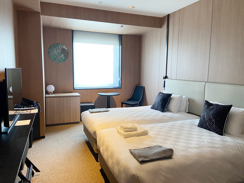 横浜東急レイホテルのツイン客室写真