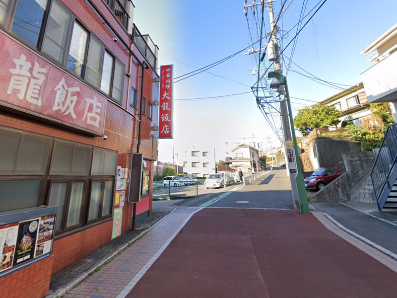 二俣川の神奈川県警察運転免許センターへのアクセスルート