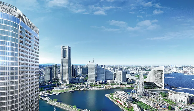 「ハーバーステージ横浜北仲（HARBOR STAGE YOKOHAMA KITANAKA）」の完成CGパース
