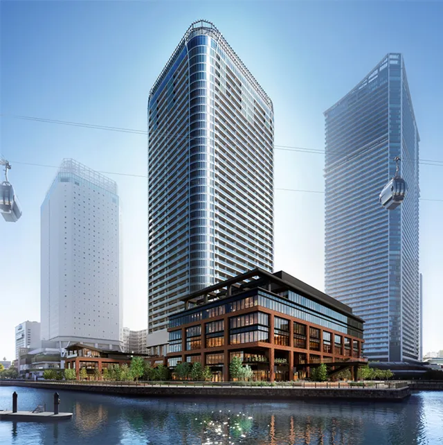 「ハーバーステージ横浜北仲（HARBOR STAGE YOKOHAMA KITANAKA）」の完成CGパース