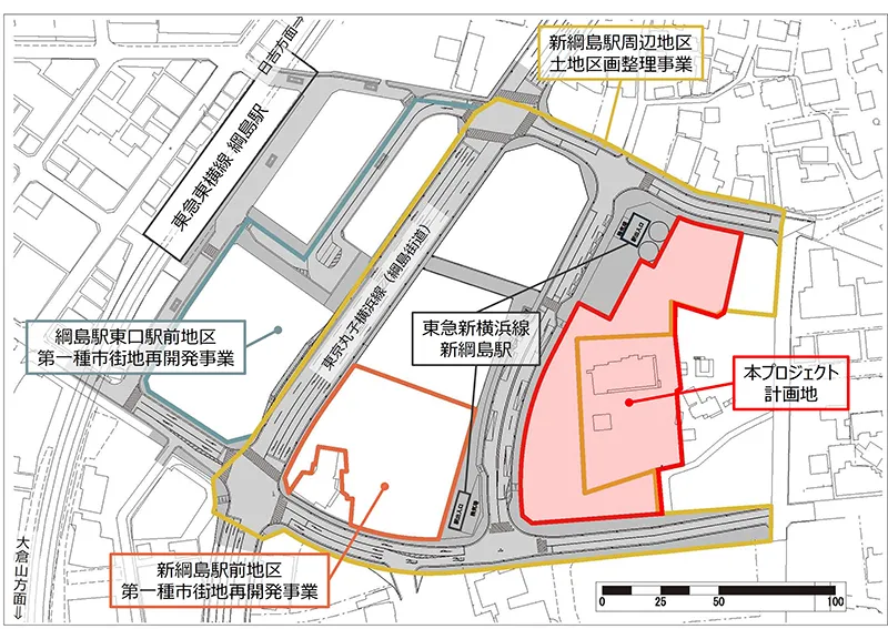 「（仮称）池谷家古民家周辺不動産活用プロジェクト」のイメージマップ