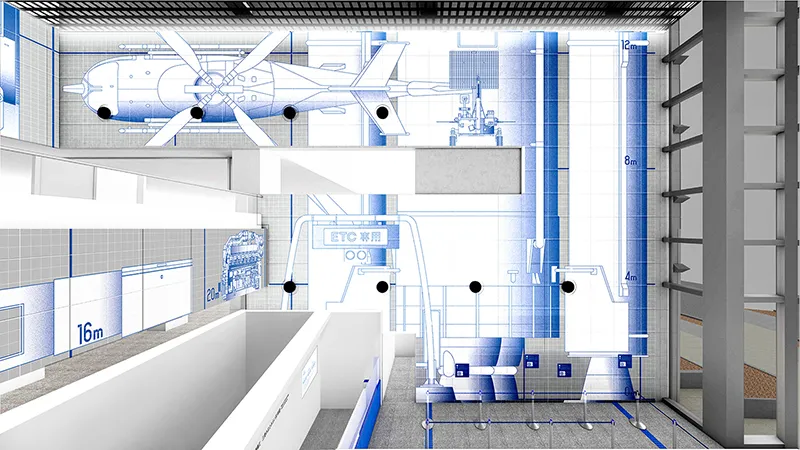 三菱みなとみらい技術館のリニューアルイメージ写真