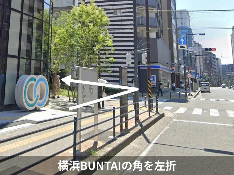 JR関内駅から横浜武道館へのアクセス