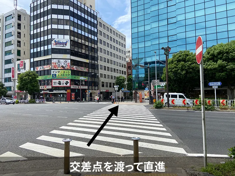 JR京浜東北・根岸線関内駅から横浜BUNTAIへのアクセス